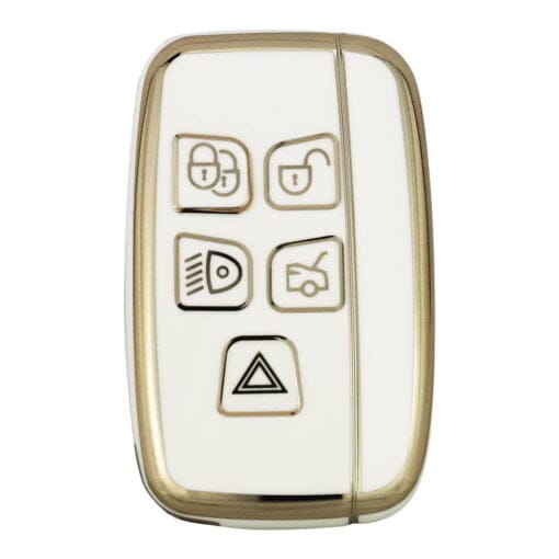 Land Rover White Car Key Cover | Range Rover, Freelander, Evoque, Discovery