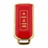 Mitsubishi Red 3 Button Car Key Cover | Outlander, ASX, Lancer