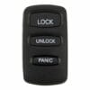 Mitsubishi 3 Button Key Fob Housing