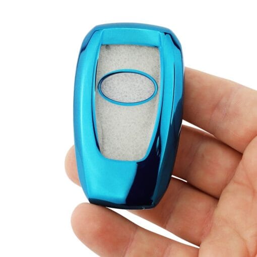 Subaru Blue 3 or 4 Button Car Key Cover | Impreza WRX STI, XV - Image 3