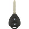 Toyota 2 Button Replacement Car Key
