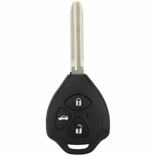 Toyota 3 Button Replacement Car Key To Suit Toyota Corolla/Camry/Avalon