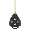 Toyota 4 Button Replacement Car Key
