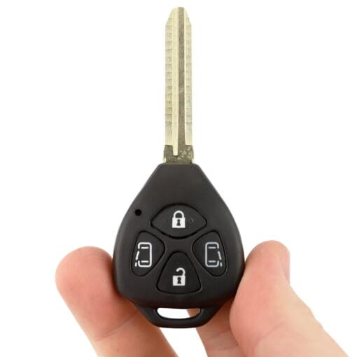 Toyota 4 Button Replacement Car Key - Image 4