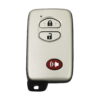 Toyota 3 Button Red Replacement Car Key Fob