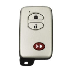Toyota 3 Button Red Replacement Car Key Fob