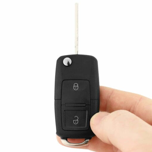 Volkswagen 2 Button Uncut VW Replacement Car Key - Image 5