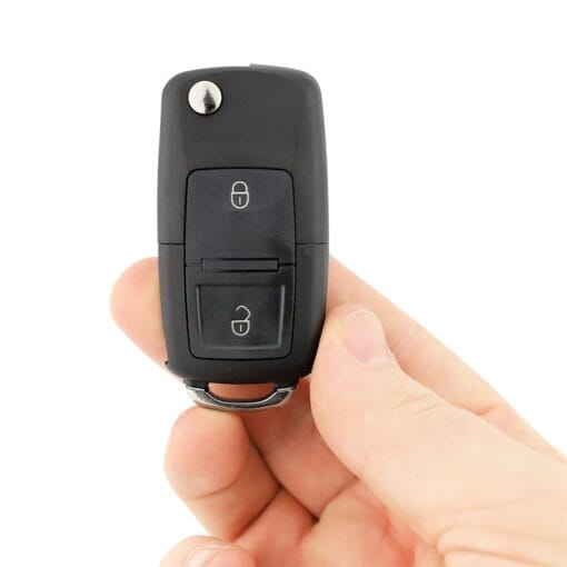 Volkswagen 2 Button Uncut VW Replacement Car Key - Image 3