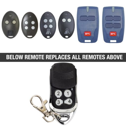 BFT Mitto Aftermarket Gate Remote