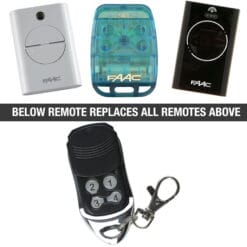 FAAC Aftermarket Garage Door Remote