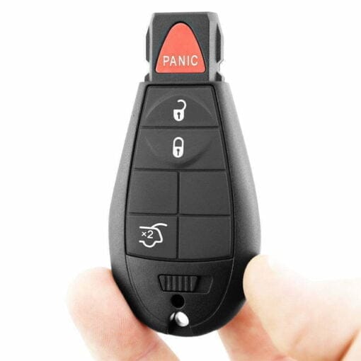 Jeep, Dodge, Chrysler 3 Button Replacement Car Key - Image 8