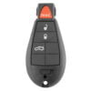 Jeep, Dodge, Chrysler 3 Button Replacement Car Key Case
