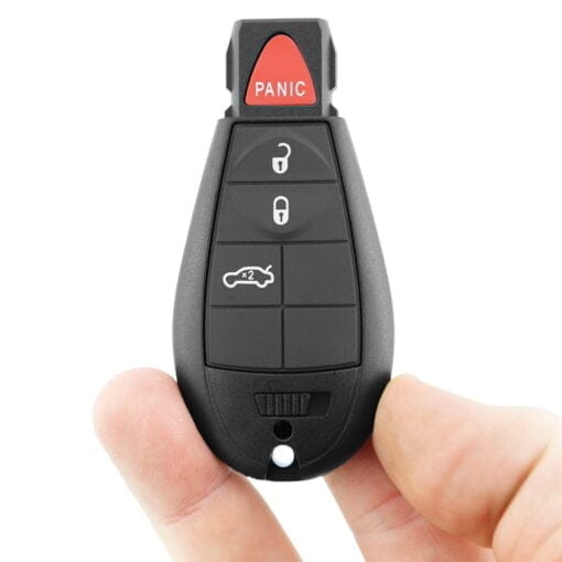 Jeep, Dodge, Chrysler 3 Button Replacement Car Key Case - Image 8
