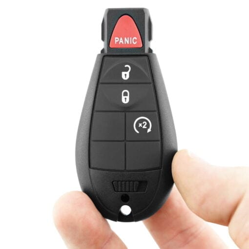 Jeep, Dodge, Chrysler 3 Button Replacement Car Key Shell - Image 8