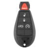 Jeep, Dodge, Chrysler 4 Button Replacement Car Key