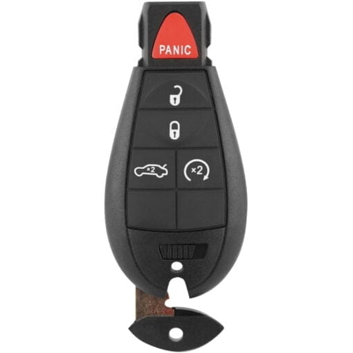 Jeep, Dodge, Chrysler 4 Button Replacement Car Key - Image 5