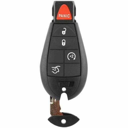 Jeep, Dodge, Chrysler 4 Button Replacement Car Key Case - Image 5