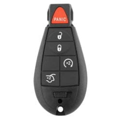 Jeep, Dodge, Chrysler 4 Button Replacement Car Key Case
