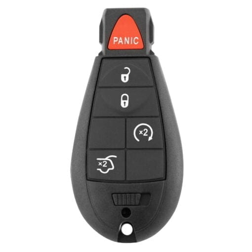 Jeep, Dodge, Chrysler 4 Button Replacement Car Key Case