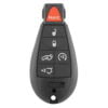 Jeep, Dodge, Chrysler 5 Button Replacement Car Key