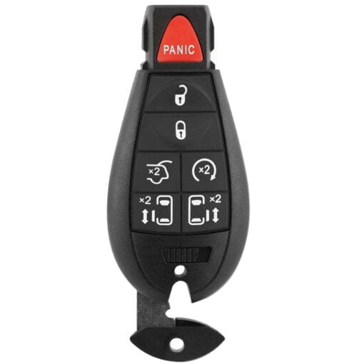 Jeep, Dodge, Chrysler 6 Button Replacement Car Key - Image 5