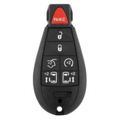 Jeep, Dodge, Chrysler 6 Button Replacement Car Key