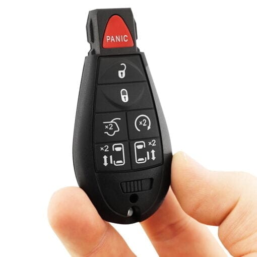 Jeep, Dodge, Chrysler 6 Button Replacement Car Key - Image 8
