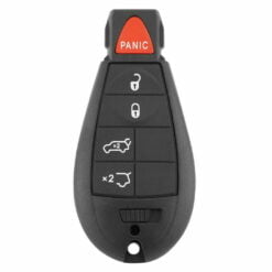 Jeep, Dodge, Chrysler 4 Button Replacement Car Key FOB