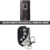 MPC3 MPC4 Aftermarket Garage Door Remote