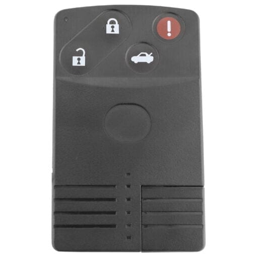 Mazda 4 Button Replacement Car Key Smart Card