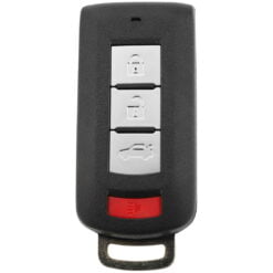 Mitsubishi Replacement Car Key 3 Alarm Button Shell/Case/Enclosure