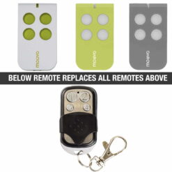 Moovo MT4 Aftermarket Garage Door Remote