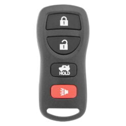 Nissan 4 Button G35, 350Z, I35 Replacement Car Key FOB