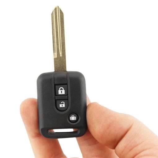 Nissan 2 Button Tiida, Micra, Navara Replacement Car Key - Image 5