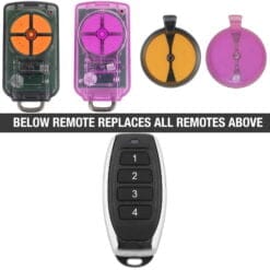 ATA PTX5 TrioCode Aftermarket Garage Remote Control