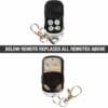RK-RMDB01B Aftermarket Garage Door Remote