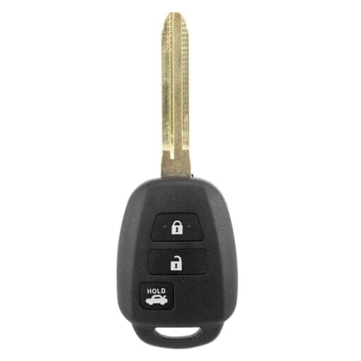 Toyota 3 Button Replacement Car Key To Suit Highlander, RAV4, Tacoma