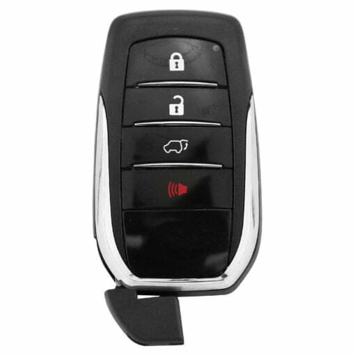 Toyota 4 Button Replacement Smart Car Key To Suit Landcruiser, Hilux - Image 5