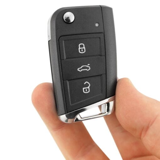 Volkswagen, Skoda 3 Button HU162 Replacement Car Key - Image 6