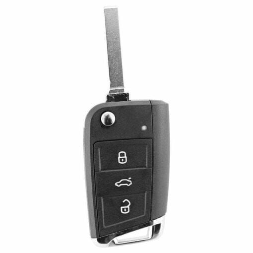 Volkswagen, Skoda 3 Button HU162 Replacement Car Key - Image 5