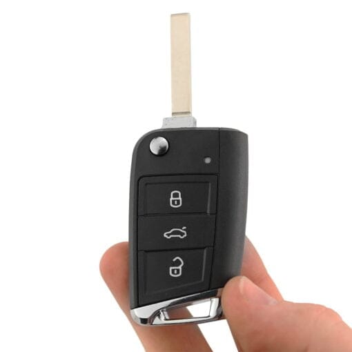 Volkswagen, Skoda 3 Button HU162 Replacement Car Key - Image 4