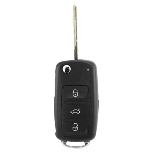 VW Volkswagen 3 Button Beetle, Golf GTI, Polo, Jetta, Passat Replacement Car Key - Image 5