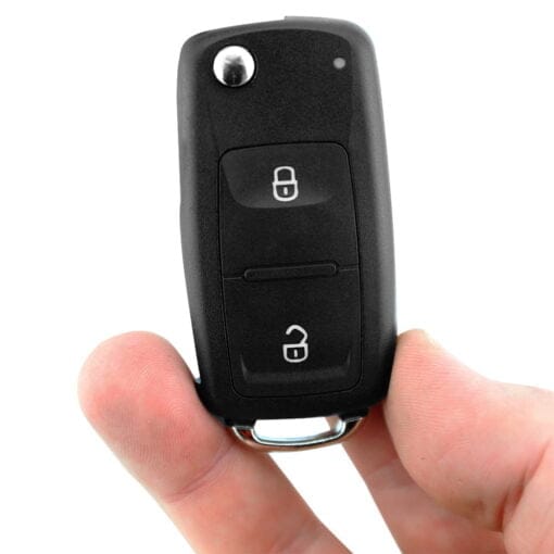 VW Volkswagen 2 Button Beetle, Golf GTI, Polo, Jetta, Passat Replacement Car Key - Image 6