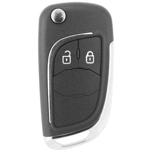 Holden 2 Button Flip HU100 Blade Replacement Car Key - Image 3