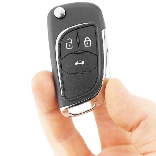 Holden 3 Button Flip HU100 Blade Replacement Car Key - Image 5