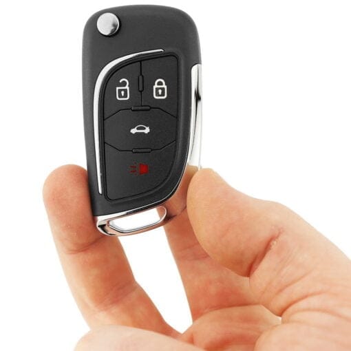 Holden 4 Button Smart Flip HU100 Blade Replacement Car Key - Image 5