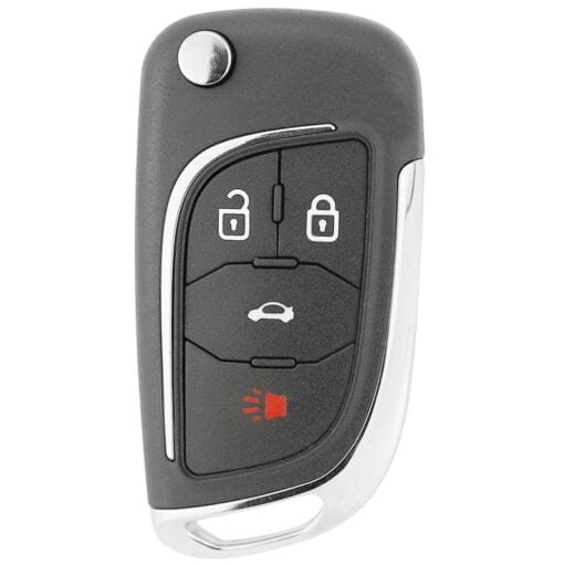 Holden 4 Button Smart Flip HU100 Blade Replacement Car Key - Image 3