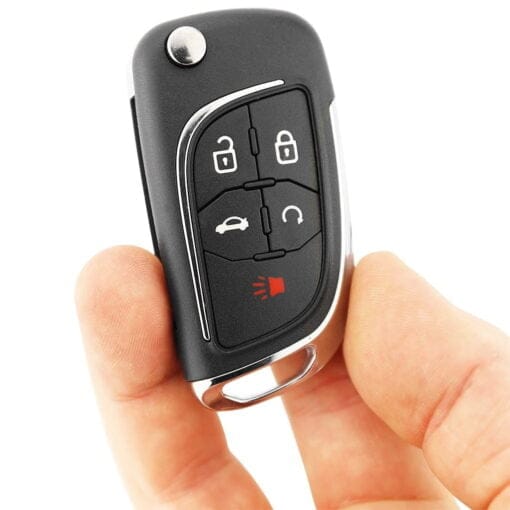 Holden 5 Button Flip HU100 Blade Replacement Car Key - Image 5