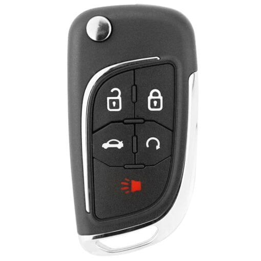 Holden 5 Button Flip HU100 Blade Replacement Car Key - Image 3