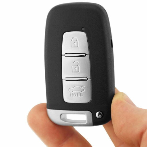 Hyundai Sonata 8, IX35, Veloster 3 Button Car Key Replacement - Image 3
